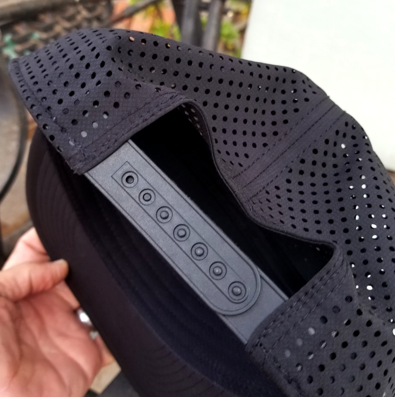 Performance 5-Panel cap BLACK - Image 3