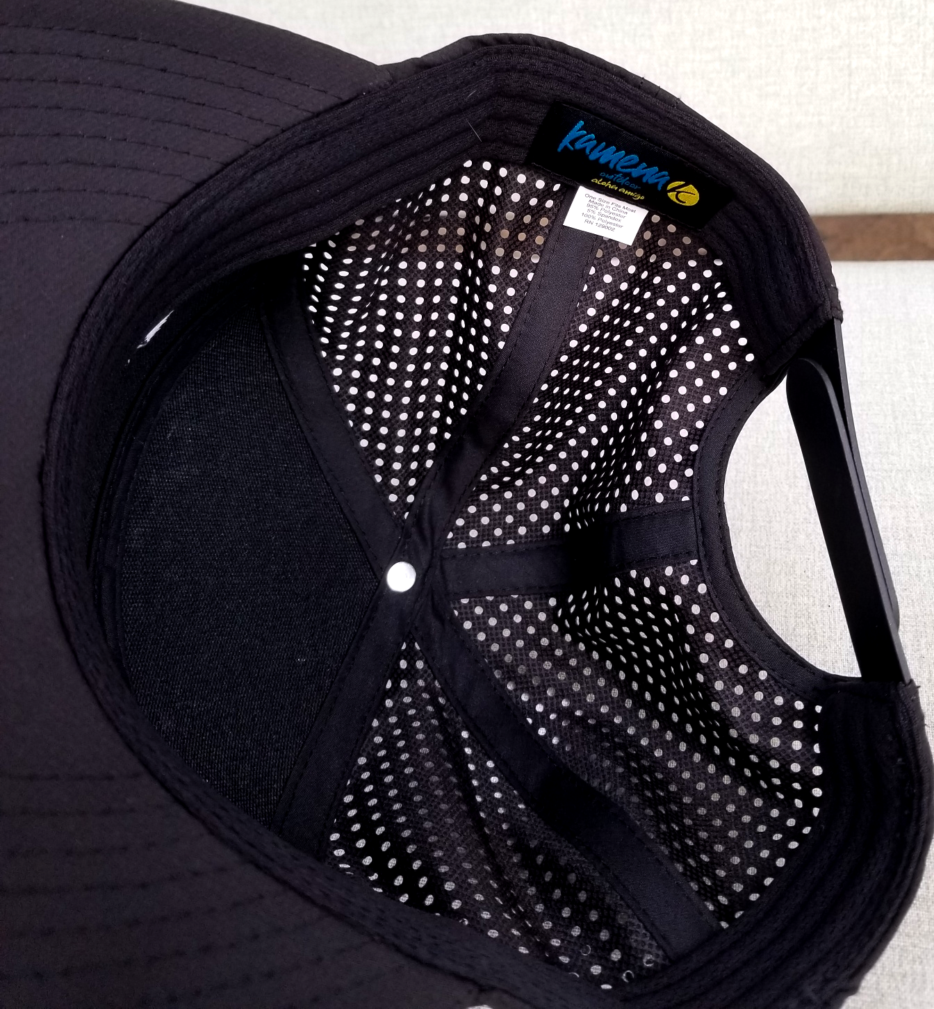 Performance 5-Panel cap BLACK - Image 2