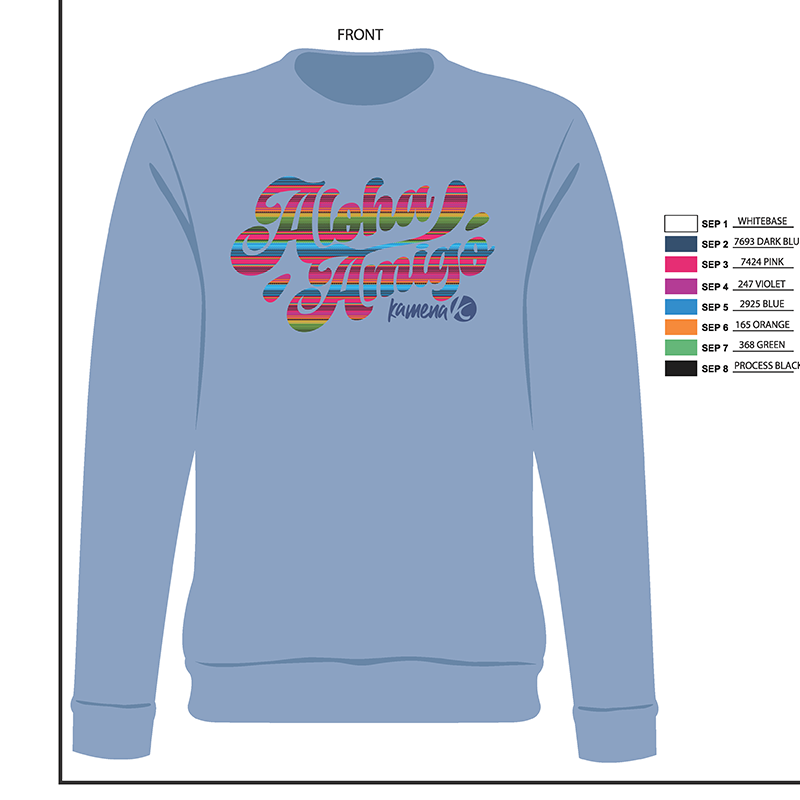 Aloha Amigo Crewneck sweatshirt - Image 2