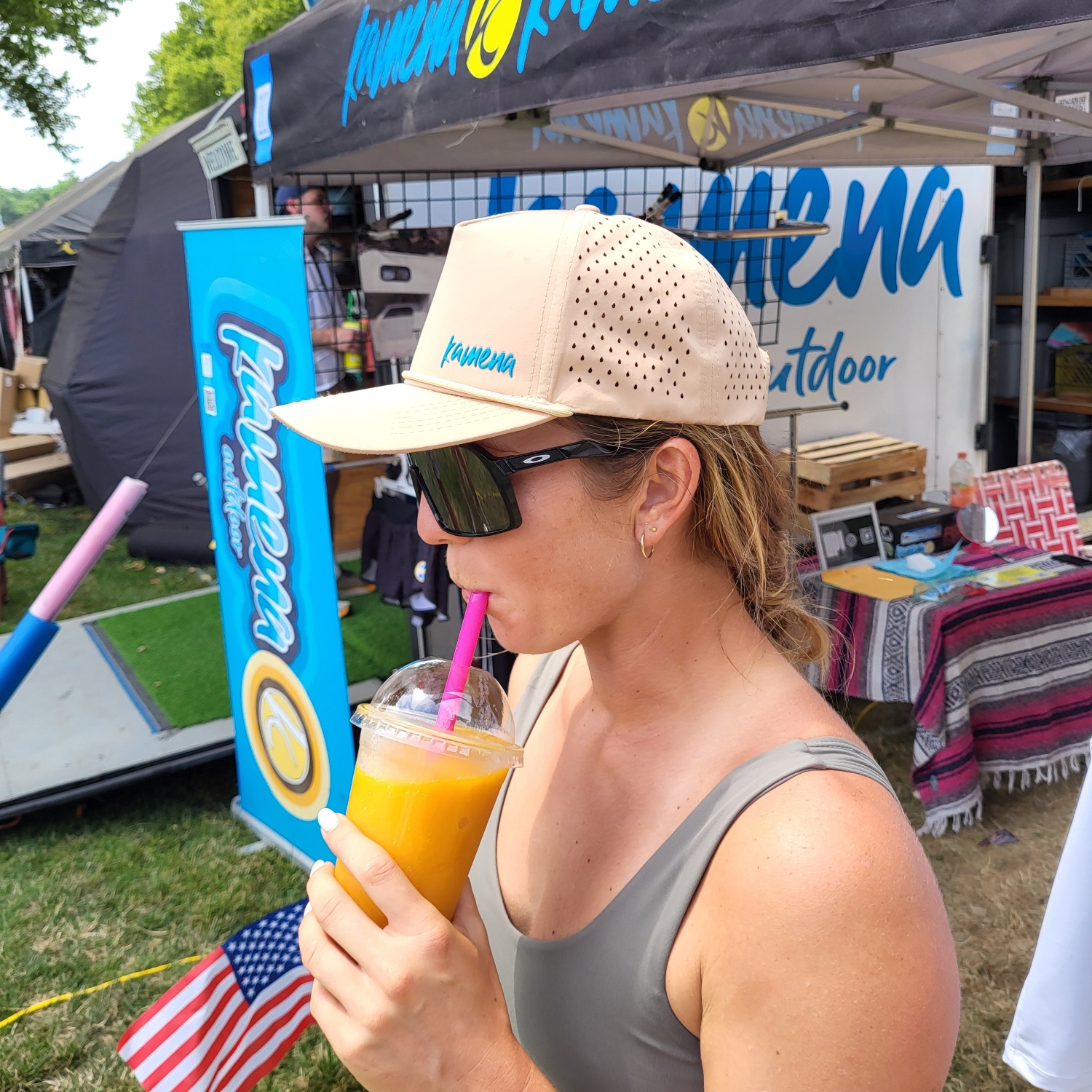 Laser cap- Khaki - Image 4