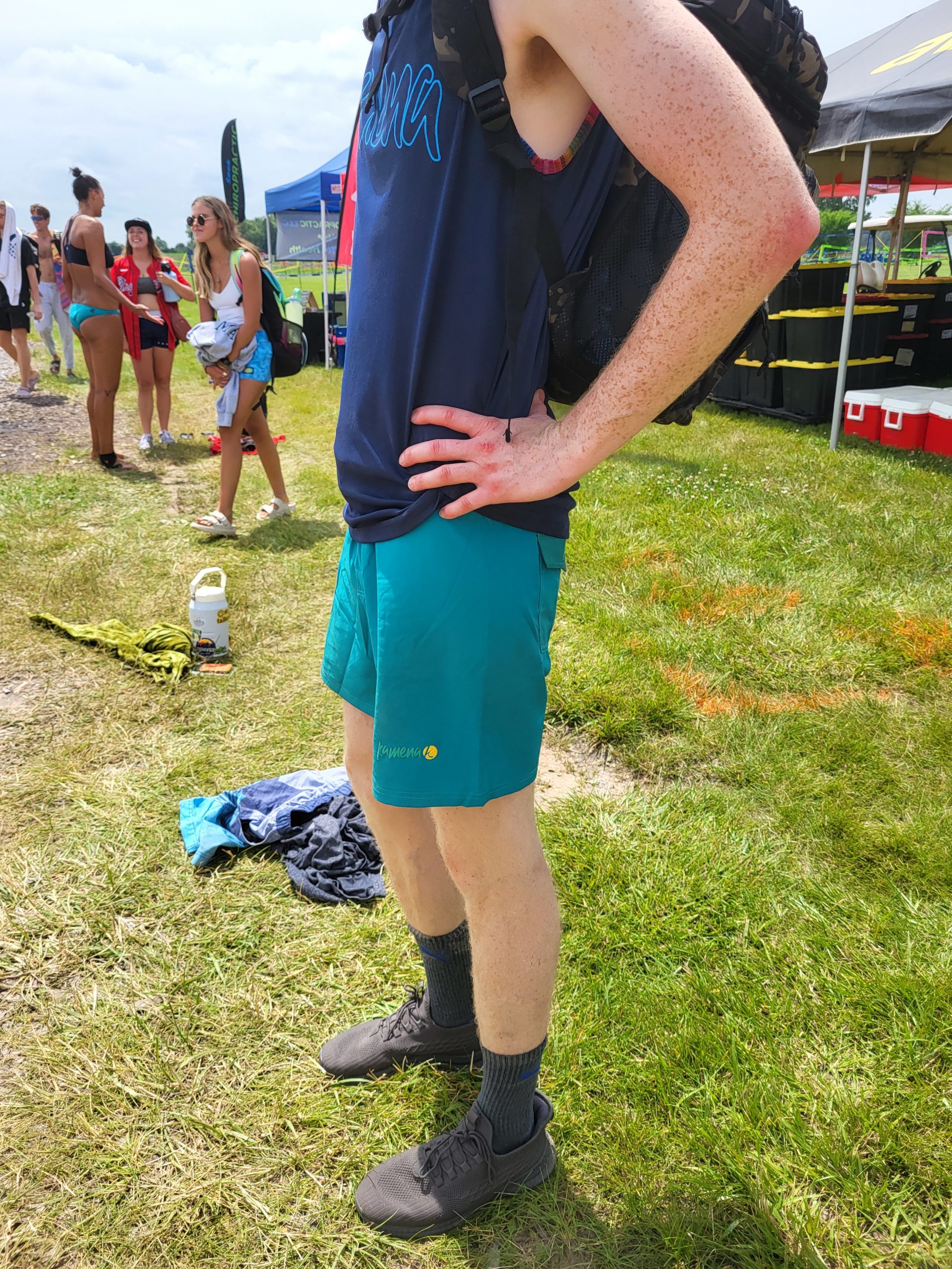 Solid Trunks- TEAL - Image 4