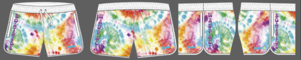 Waupaca Boatride 2025 Elastic shorts- Womens - Image 3