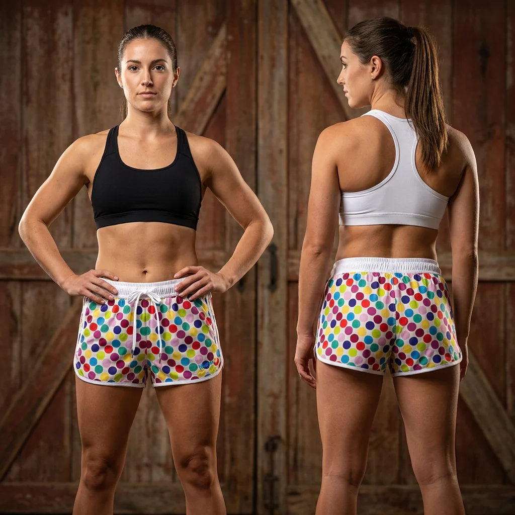 Polkadot Shorts- Womens