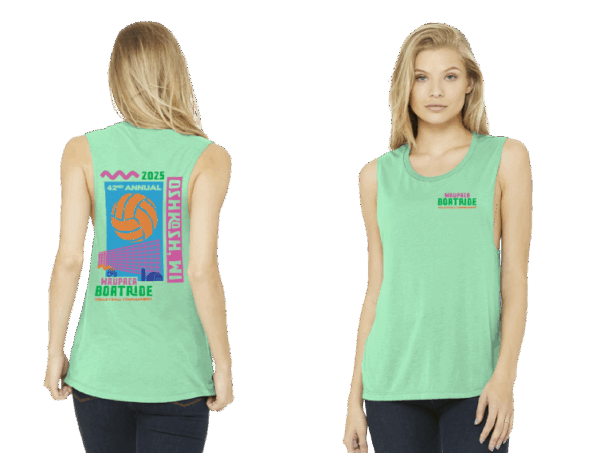 Waupaca Boatride 2025 womens muscle tank
