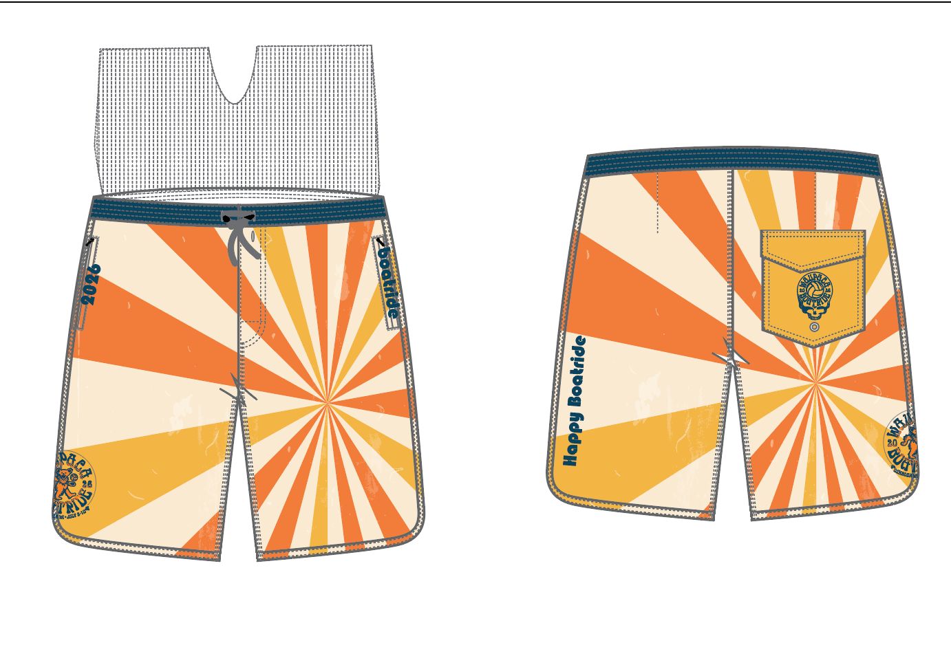 Waupaca Boatride Mens Short